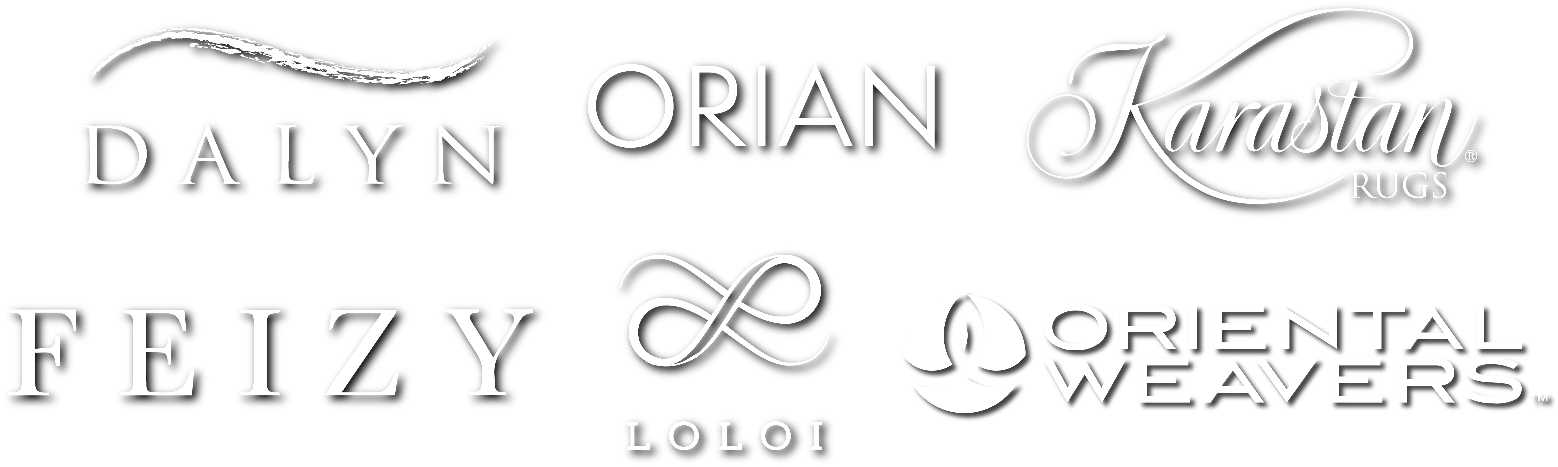 Dalyn, Orian, Karastan Rugs, Feizy, Loloi, & Oriental Weavers